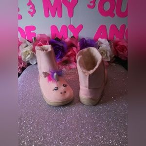 #206👉🏼Toddler Girl Unicorn 🦄 Boots
